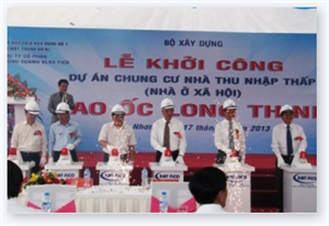 Khởi công dự án nhà ở xã hội đầu tiên ở Bình Định
