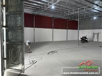 Cho thuê nhà xưởng ngõ 15 tổ 1 phố Vọng Hải, đường Mạc Đăng Doanh, phường Hưng Đạo. Dương Kinh, Hải Phòng