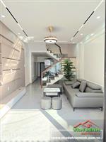 Căn 3 tầng xây mới tại trung tâm phố Tô Hiệu. 