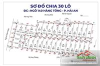 BÁN ĐẤT PHÂN LÔ - ĐẰNG HẢI- HẢI PHÒNG
