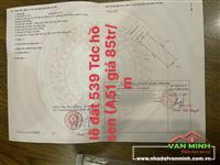 - Bán đất TĐC A51 Hồ Sen - Lê Chân  