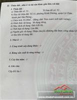 Bán nhà mặt đường Trại Lẻ, Kênh Dương, Lê Chân, Hải Phòng