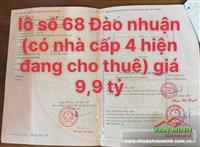 Chuyển nhượng đất lô số 68 Đào Nhuận, Kênh Dương, Lê Chân, Hải Phòng 