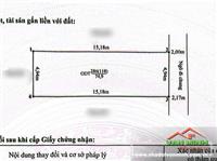 Đất Nguyễn Tường Loan, tuyến 2 Hoàng Minh Thảo, Trần Nguyên Hãn Diện tích ~75m2 , ngang 4.94m , sâu 15.18m  Giá 4,39 tỷ 