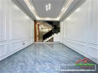 NHÀ 4 TẦNG XÂY MỚI MẶT NGÕ THÔNG TRẠI LẺ QUÁN NAM - Ô TÔ ĐỖ CỬA.  - Diện tích: 48m2. Hướng Đông Bắc. BDCC.  - Thiết kế: Gara 