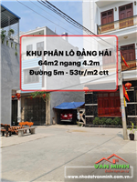 Bán đất khu phân lô Đằng Hải, Hải An, Hải Phòng