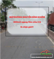 Bán đất mặt đường Nguyễn Bỉnh Khiêm, Hải Phòng