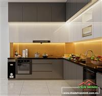 - Nhà lô góc 4 tầng khu vực Thiên Lôi. Sân cổng 