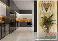 - Nhà lô góc 4 tầng khu vực Thiên Lôi. Sân cổng 