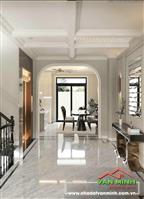 - Nhà 4 tầng 74m² đường Hồ Sen Hải Phòng. - Kết hợp ở hoặc kinh doanh buôn bán. - Móng cọc khoan nhồi. - Gara ô tô trong nhà.