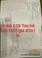 Chuyển nhượng lô đất TĐC Hồ Sen, Vĩnh Niệm, Lê Chân, Hải Phòng 