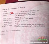 Chuyển nhượng lô đất khu TĐC Phú Hải - Sao Đỏ, Dương Kinh, Hải Phòng