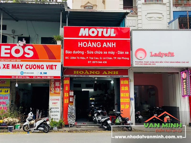 Bán nhà mặt đường số 229 Tô Hiệu, phường Trại Cau, Lê Chân, Hải Phòng