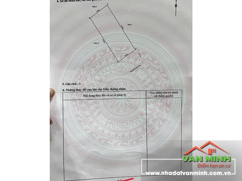 Chuyển nhượng lô đất mặt đường (Vĩnh Niệm cũ), phường An Biên, Lê Chân, Hải Phòng 