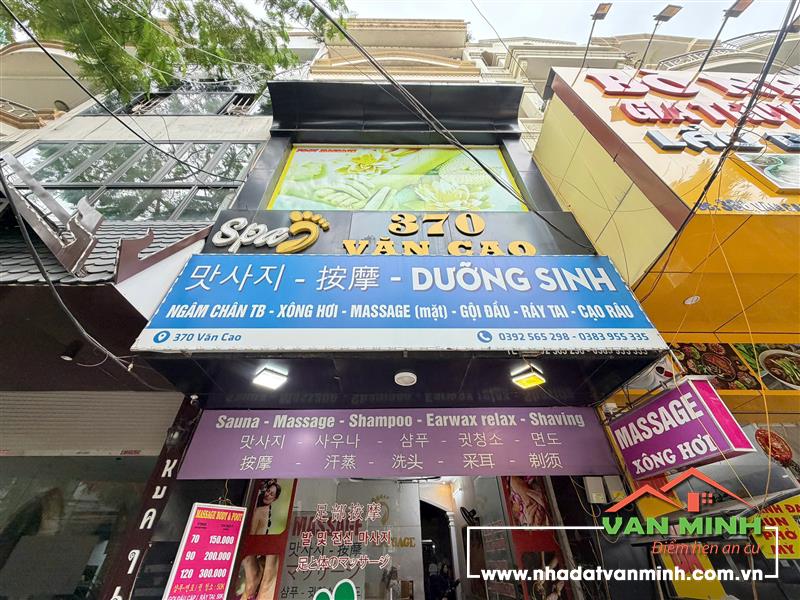 Cho thuê nhà mặt đường số 370 Văn Cao, Hải An, Hải Phòng