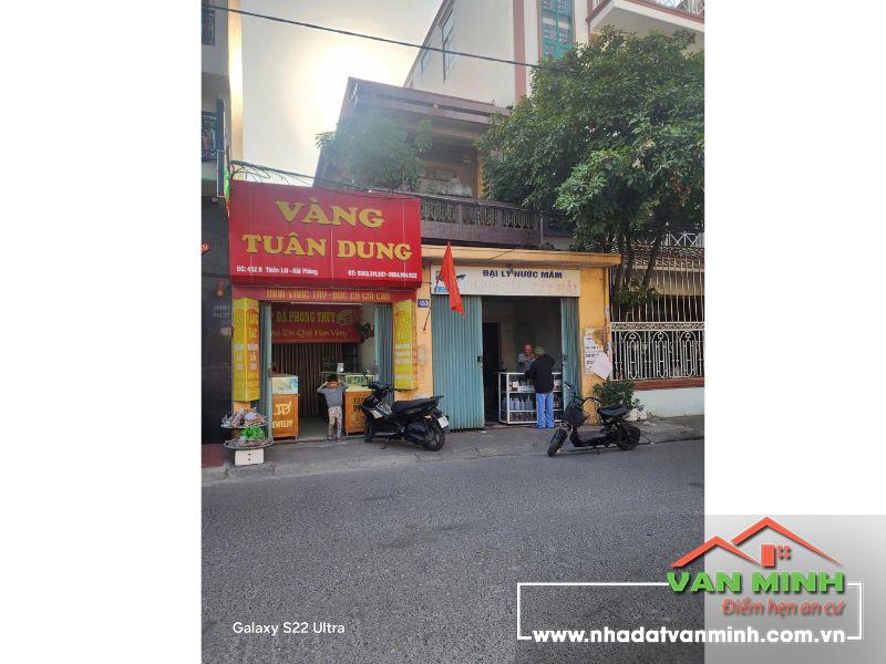 Bán nhà mặt đường số 452 Thiên Lôi, Lê Chân, Hải Phòng