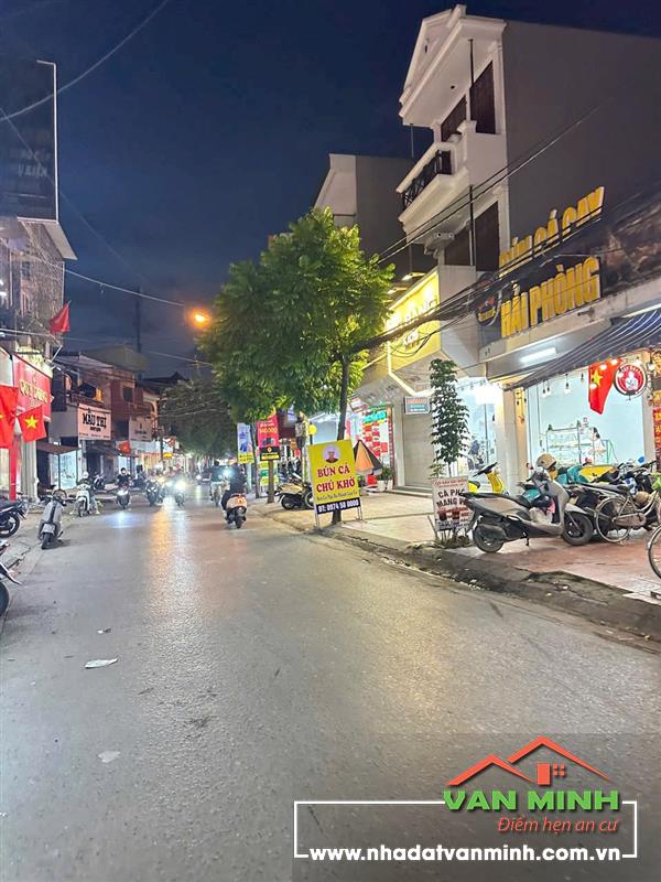 Bán nhà mặt đường Thiên Lôi, Vĩnh Niệm, Lê Chân, Hải Phòng