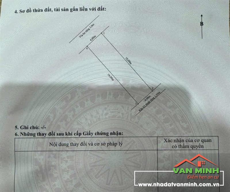 Chuyển nhượng lô đất ICC Vĩnh Niệm, An Biên, Hải Phòng