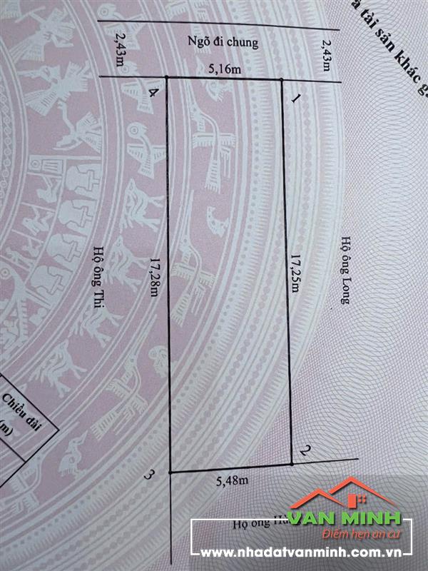 Bán đất tặng nhà mặt ngõ Đông Khê, Ngô Quyền, Hải Phòng