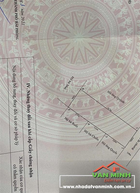 Bán lô đất tặng nhà phố Đông Khê, An Đà