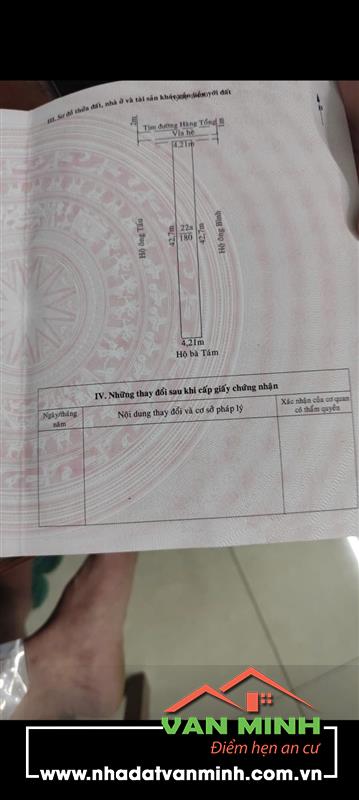 Bán đất mặt đường Hàng Tổng, Hải An, Hải Phòng