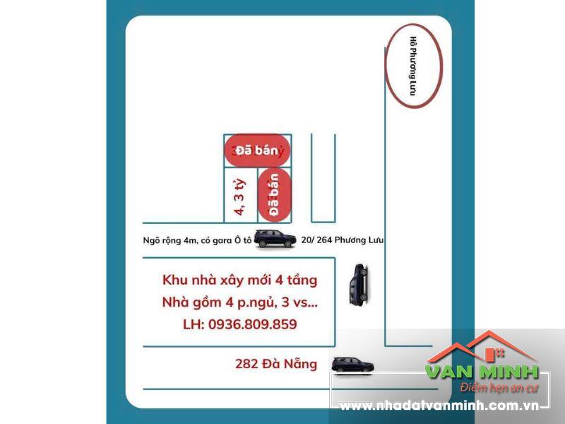 Bán nhà số 20/264 Phương Lưu, Ngô Quyền, Hải Phòng