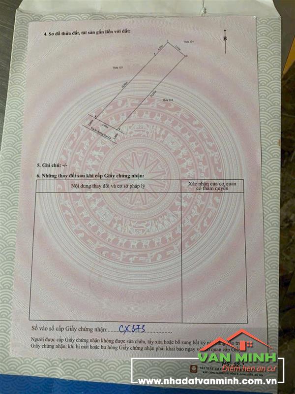 Chuyển nhượng lô đất mặt đường Trại Lẻ, Lê Chân, Hải Phòng