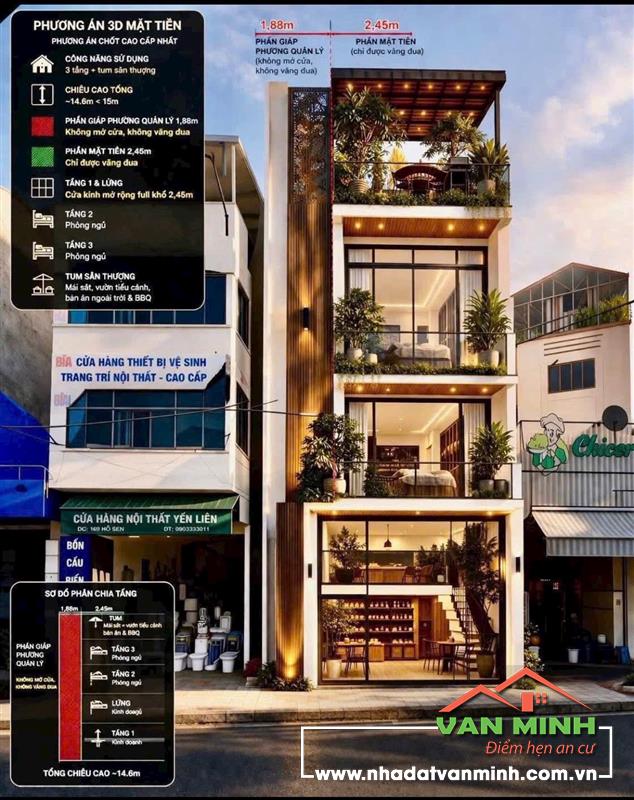 Chuyển nhượng lô đất mặt đường Hồ Sen, Lê Chân, Hải Phòng