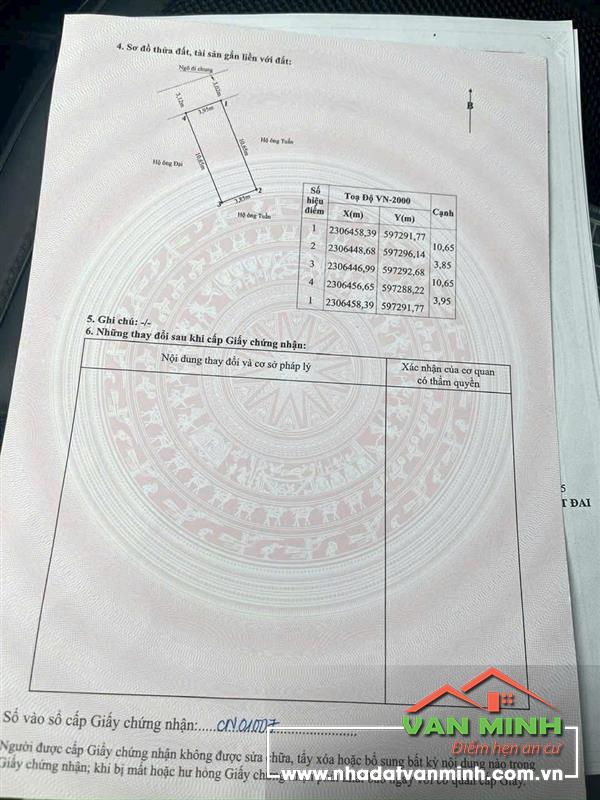 Bán nhà mặt đường Hào Khê Lê chân Hải phòng 