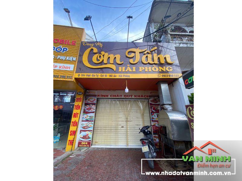 Bán nhà mặt đường số 364 Ngô Gia Tự, Hải An, Hải Phòng