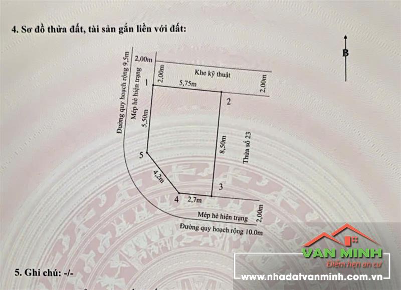 Chuyển nhượng lô đất lô góc tuyến 1 TĐC 47 Lê Lai, Ngô Quyền, Hải Phòng