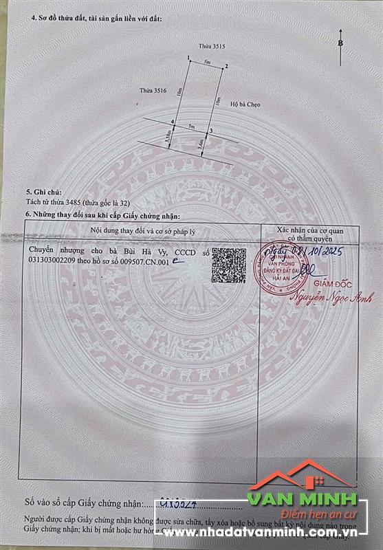 Bán đất Hàng Tổng, Hải An, Hải Phòng