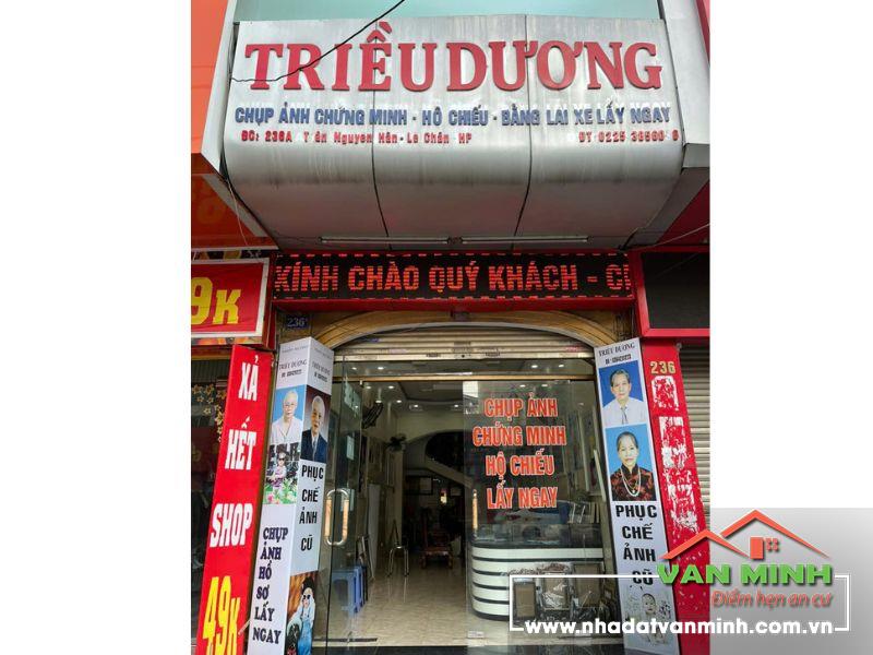 Bán nhà mặt đường số 236 Trần Nguyên Hãn, An Biên, Hải Phòng 