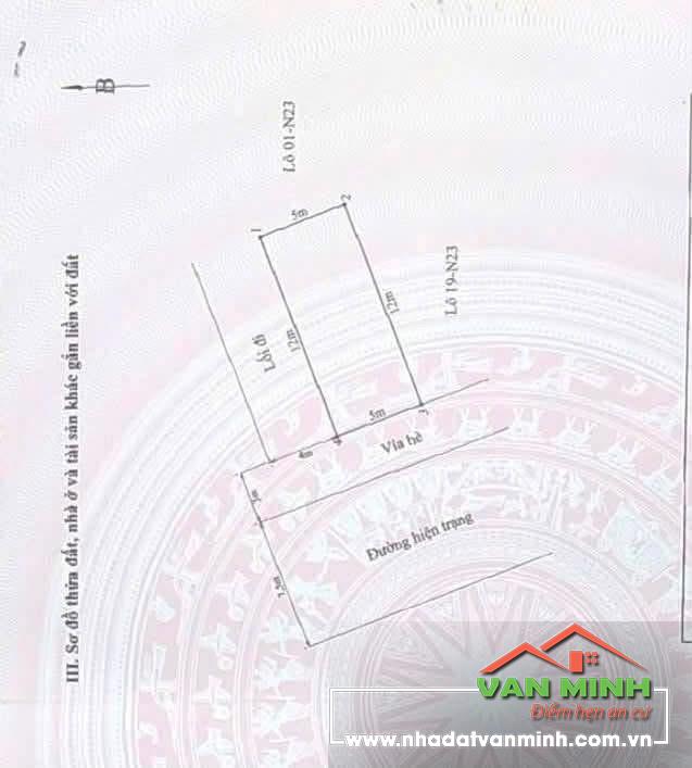 Bán đất lô góc sẻ khe khu tđc 9.2 Ha, Thành Tô, Hải An, Hải Phòng