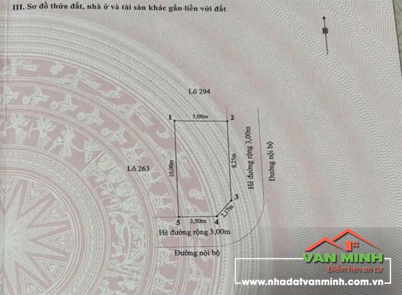 Bán đất TDC Hồ Sen Lê Chân Hải Phòng