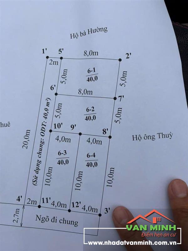 Bán đất ngõ 192 Hàng Tổng, Hải An, Hải Phòng