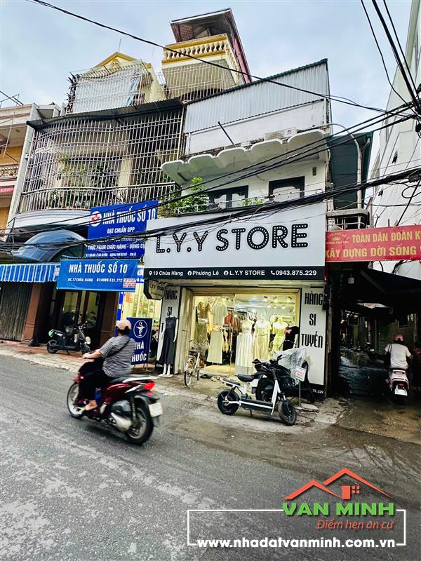 Bán nhà mặt đường Chùa Hàng Lê Chân Hải Phòng