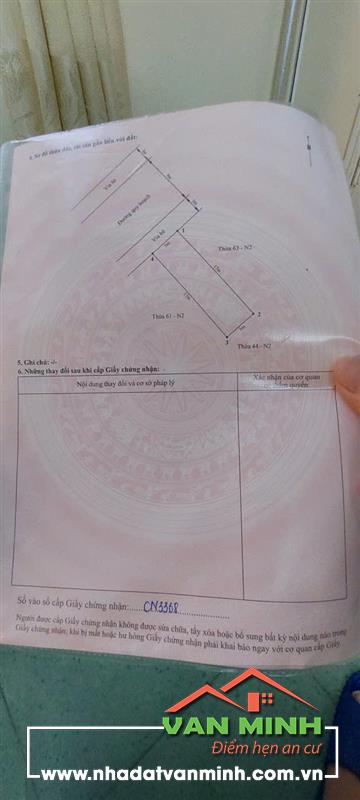 Bán đất TĐC Đồng Bồ thửa đẹp không lỗi