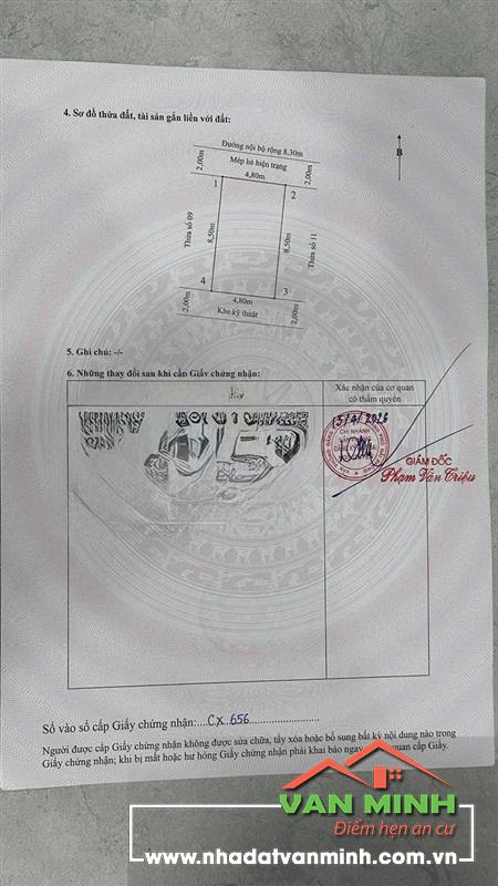 Bán đất TDC 47 Lê Lai Ngô Quyền Hải Phòng