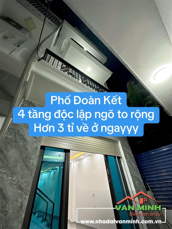 Bán nhà 4 tầng phố Đoàn Kết, Hải An, Hải Phòng
