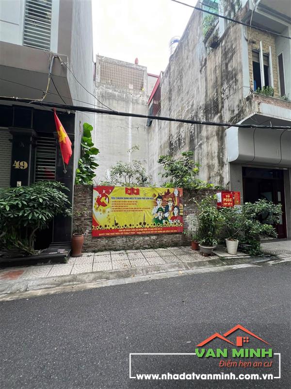 Bán đất phân lô khu Công An Hồ Ông Báo Lê Chân Hải Phòng