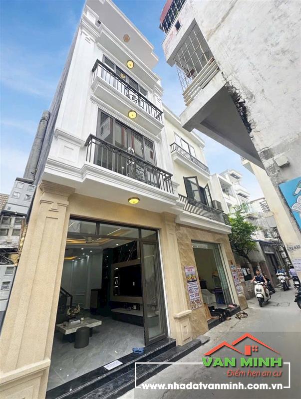 Nhà đẹp xây mới mặt ngõ Miếu Hai Xã- Hồ Sen